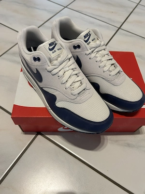 Nike Air Max 1 ESS in Weiß   Lila Herren Größe 43