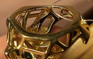 Cartier Panther Tsavorit grüner Granat 18kt Gold Ring SELTEN SCHWER 36,48 Gramm Bild 5