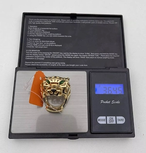 Cartier Panther Tsavorit grüner Granat 18kt Gold Ring SELTEN SCHWER 36,48 Gramm Bild 2