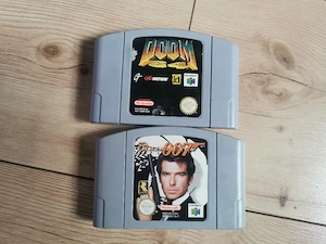 Nintendo N64 Spiele Goldeneye Doom 007 