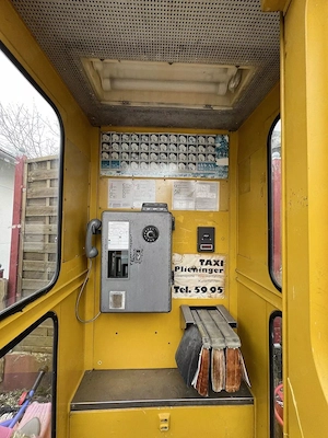 Telefonzelle gelb, FeH78, Original Bild 9