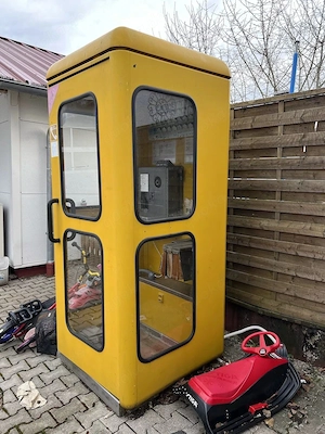 Telefonzelle gelb, FeH78, Original Bild 3