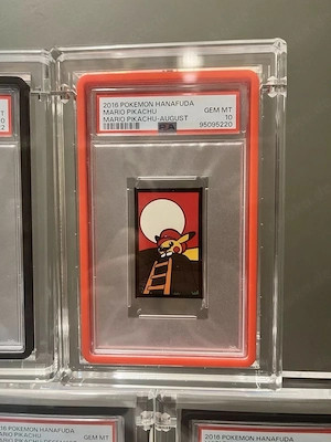 2016 Pokemon Mario Pikachu Luigi Hanafuda Full Sequential Set PSA 109 x48 Slabs Bild 3