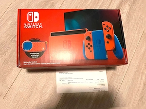 Nintendo Switch Mario Red Blue edition Neu ovp Limitiert rot Blau