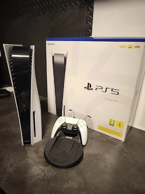 Sony Playstation 5 Konsole 1TB plus verpakung und controllern 