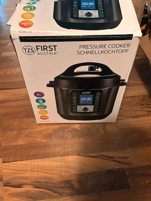 TZS first austria FA 5130 2 SI: Elektrischer 6 L druckkochtopf   