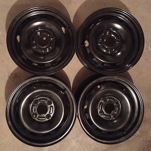 4 Ford Stahlfelgen