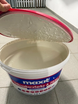 Maxit Siliconharzfarbe A 7030   15 L Fassadenfarbe (NEU)   Elfenbein