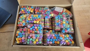 Luftschlange Luftballons Geburtstag Fasching