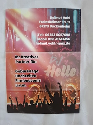 Erfahrener DJ für alle Anlässe 