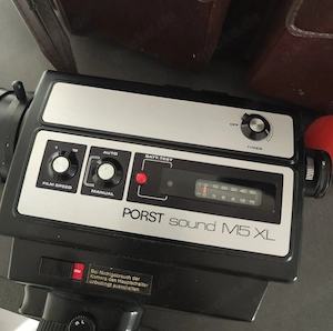 Super 8 Film Camera - Porst sound M5 XL