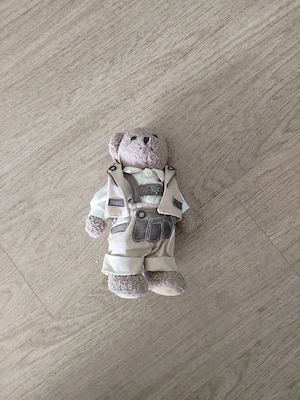   Teddybär in Tracht Lederhosen Plüschtier 25cm braun  