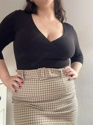 H&M oberteil in schwarz gr. S