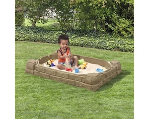 step2 Sandkasten mit Deckel (Sandbox)   vielseitig & top Zustand