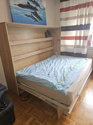 Top Schrankbett im Querformat mit Soft-Close 200x140 Liegefläche