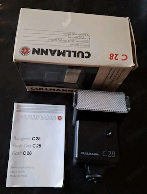 Cullmann C 28 C28 C-28 Blitzgerät Blitz Flash - Mittenkontakt Bild 2