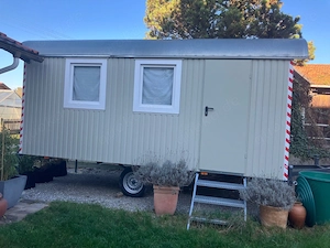 Neuwertiger Bauwagen im besten Zustand