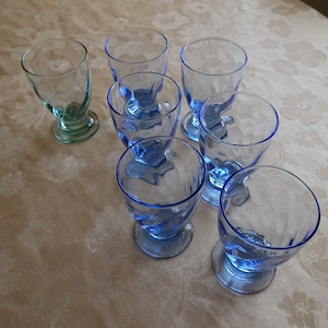 Haushalt - Gläser - für Saft etc., 6 Stück + 1 Stück, 7 Euro