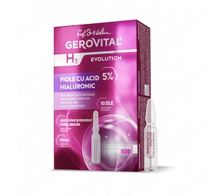 Gerovital Hyaluron-Ampullen 5% Intensive Feuchtigkeit & glattere Haut