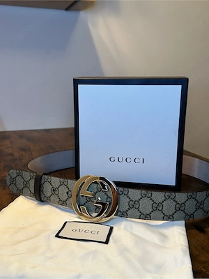Gucci Männer Gürtel, Größe 100, Original mit Verpakung