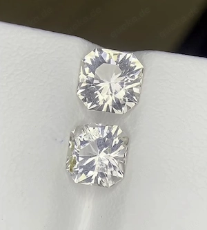 Exquisites Skardu Topas-Paar   2,60 ct   Fancy Cut