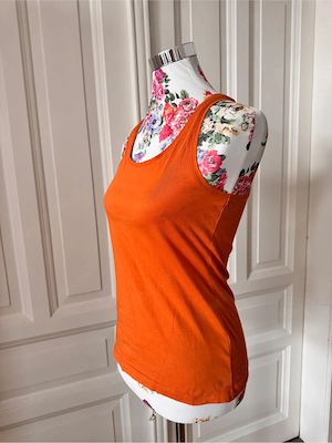 Tanktop orange, S