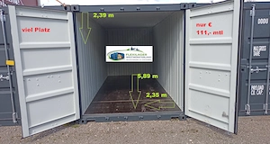 selfstorage Lagerraum Container nur   111 ca 14m2  Privat und Gewerbe Nähe Ruhrgebiet  Kreis Borken