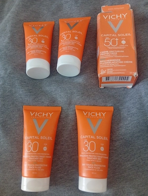 Verkaufe 5Stück Vichy Capital Soleil Sonnenschutz-