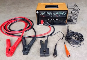 BOSCH Strom V - A Tester BOSCH ETT011.00 Mit Belastungswiderstand