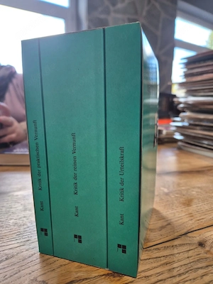 Immanuel Kant Die drei Kritiken Bücher