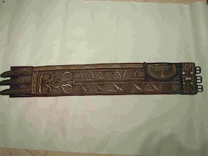 Trachten - Ranzen, Mannsgurt, 19. Jahrhundert Chiemgau