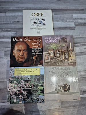 Verschiedene Schallplatten 
