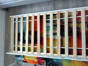 Bettschubkasten Ausziehliege Zweitbett 90x190 +Matratze neuwertig