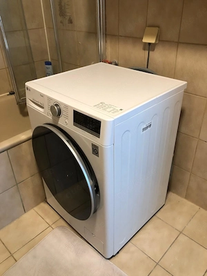 LG Waschtrockner 8 5 kg ThinQ   einwandfrei   mit Garantie   wegen Umzug