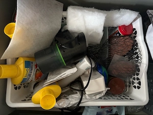 Aquarium Komplettset mit viel Zubehörz