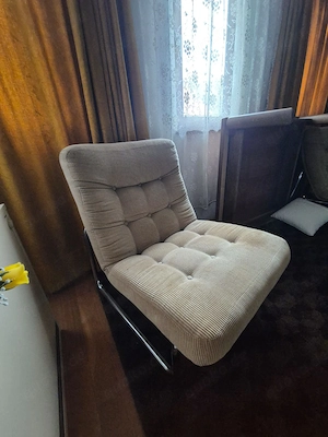 2 Sessel Metallgestell