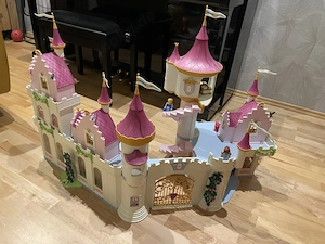 Playmobil Prinzessinnenschloss mit Erweiterung und viel Zubehör