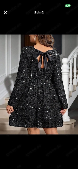 Glitzerkleid