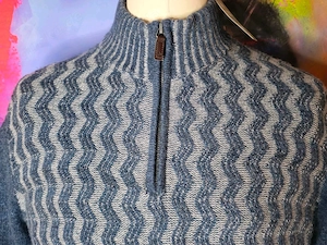 Galeria Merino-Kaschmir Troyer Pullover XXL Viertelreißverschluss