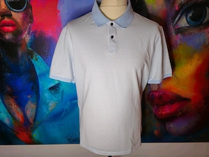 BOGNER Polo-Shirt Größe 56   XXL hellblau gestreift -NEU-