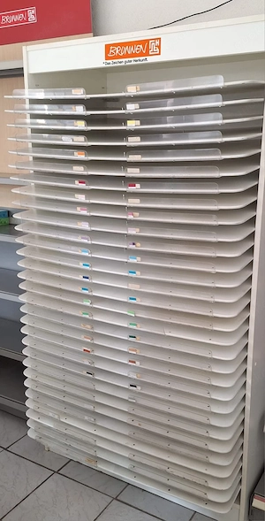 Papierwagen von Brunnen