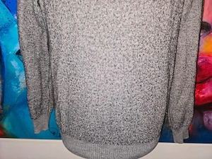 Maerz Muenchen Troyer 1 4 Zip 54   XL grau meliert -Top Zustand- Bild 3