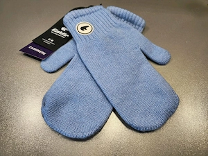 Eisbär Kaschmir Handschuhe Fäustlinge Größe L sky blue