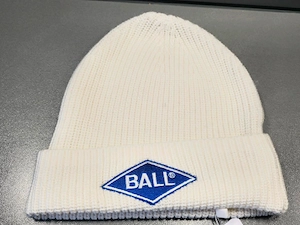 BALL Beanie Mütze Onesize   Unisex White  im Merino-Mix