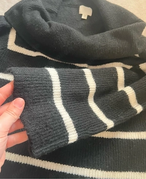 Strickpullover Gr.38 mit Kragen