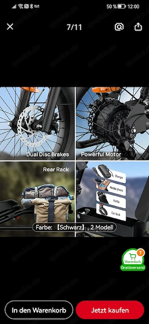  E-Bike "Perleberg Edition"   Komfortabel & Zuverlässig  Dieses Elektrofahrrad ist der ideale Bild 5