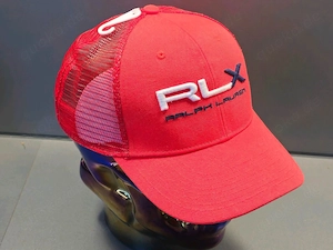RLX Ralph Lauren Basecap Onesize Unisex Mesh Cap Signalrot