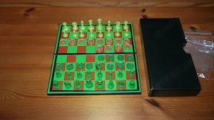 Waldwiese Magnetschach Reiseschachspiel Outdoor Schachspiel Schachfiguren Chess 