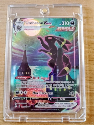 Pokémon Trading Card Umbreon VMax 215 203 