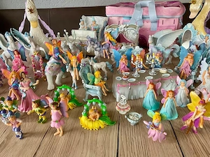 Spielfiguren Feen Elfen Puppen Set Figuren XXL Set